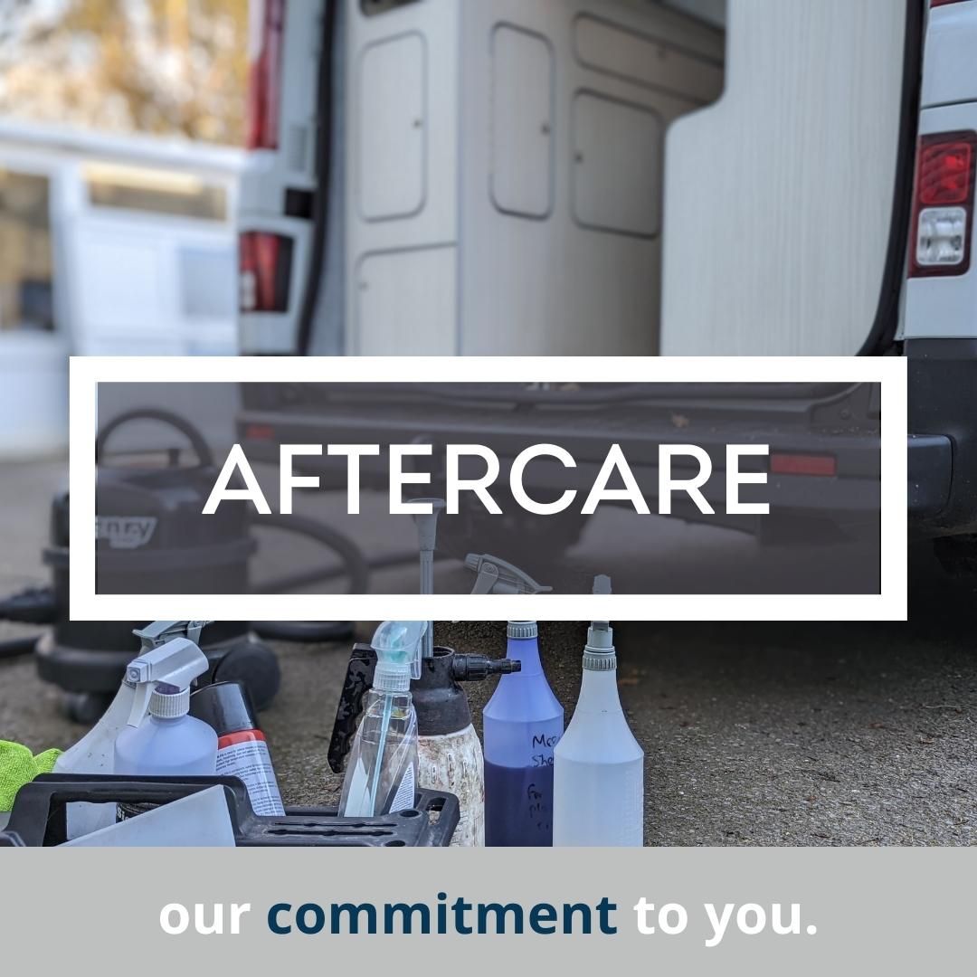 AfterCare - our commitment to you