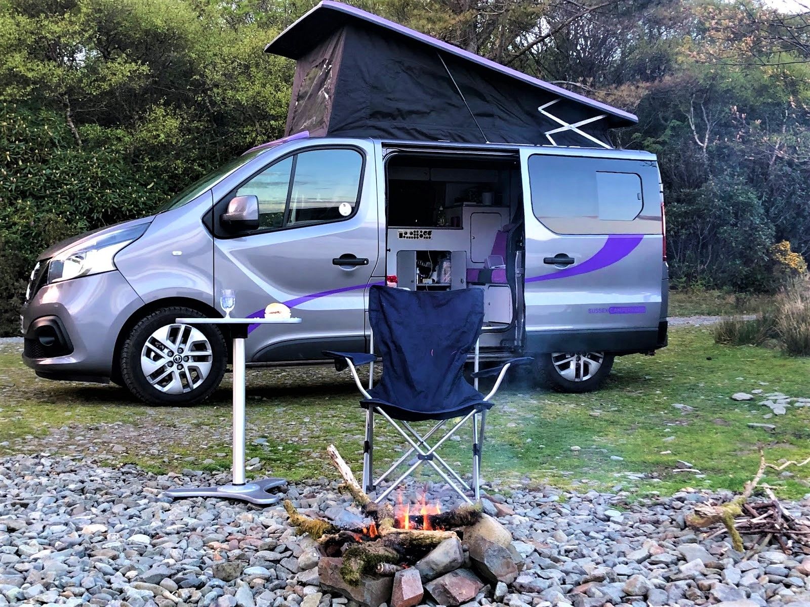 suzi camp fire wild camping scotland sussex campervans.jpg