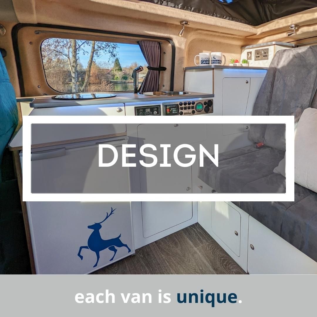 Design - each van is unique