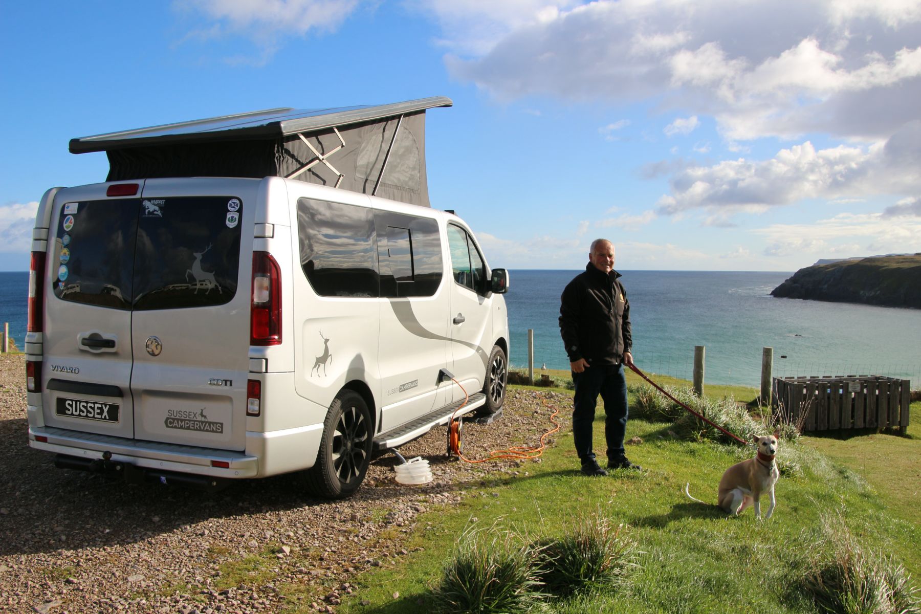 Sussex Campervans Geoff Jane Sango Sands on the nc500.jpg