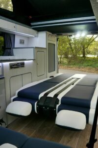 Renault Trafic Campervan Rock and Roll Bed
