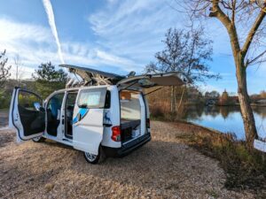 nv200 campervan lake