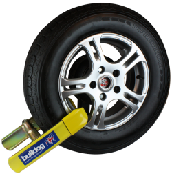 clamped wheel