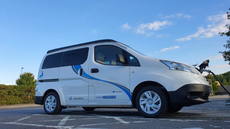 electric camper van charging